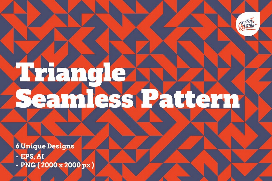 Seamless Triangle Patterns