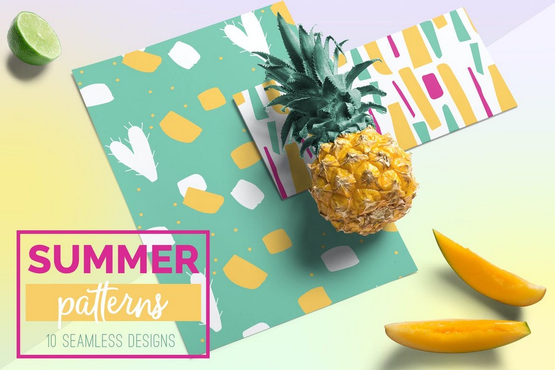 Summer Seamless Patterns