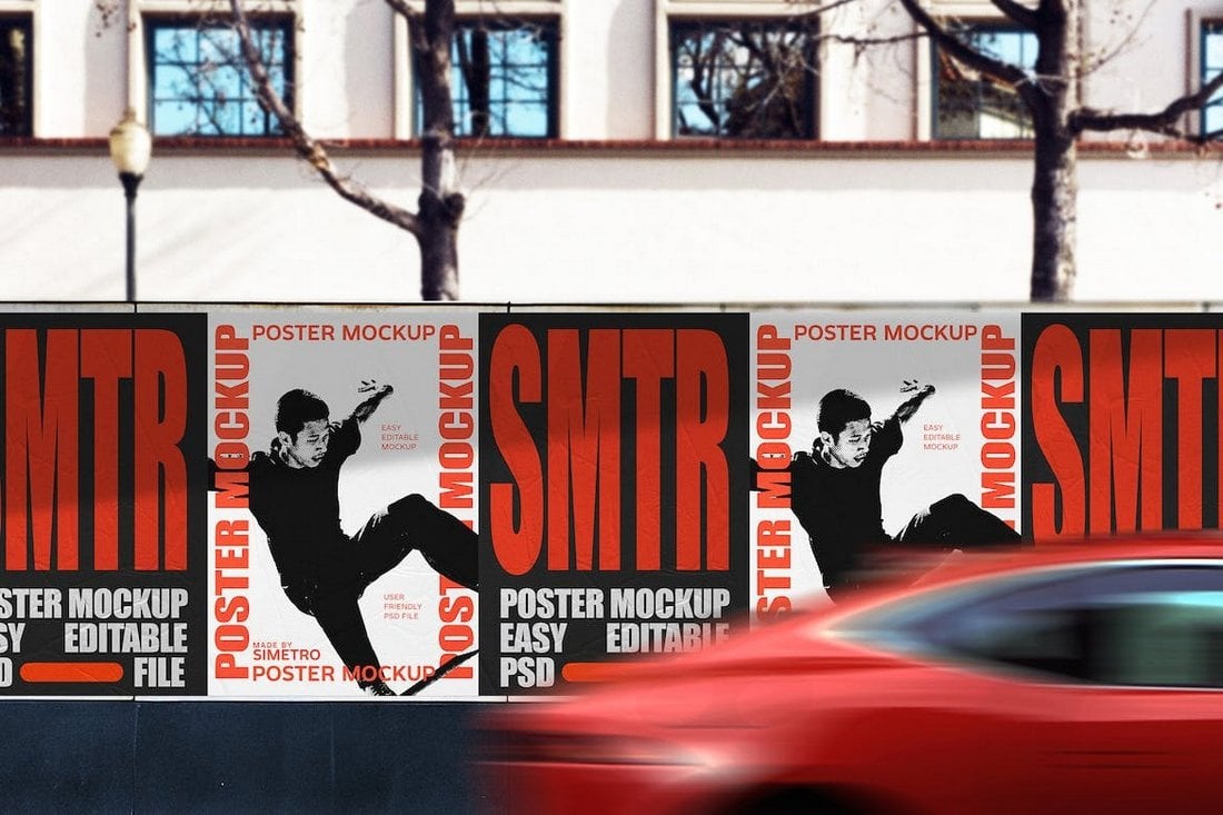 Urban Street Poster Mockup