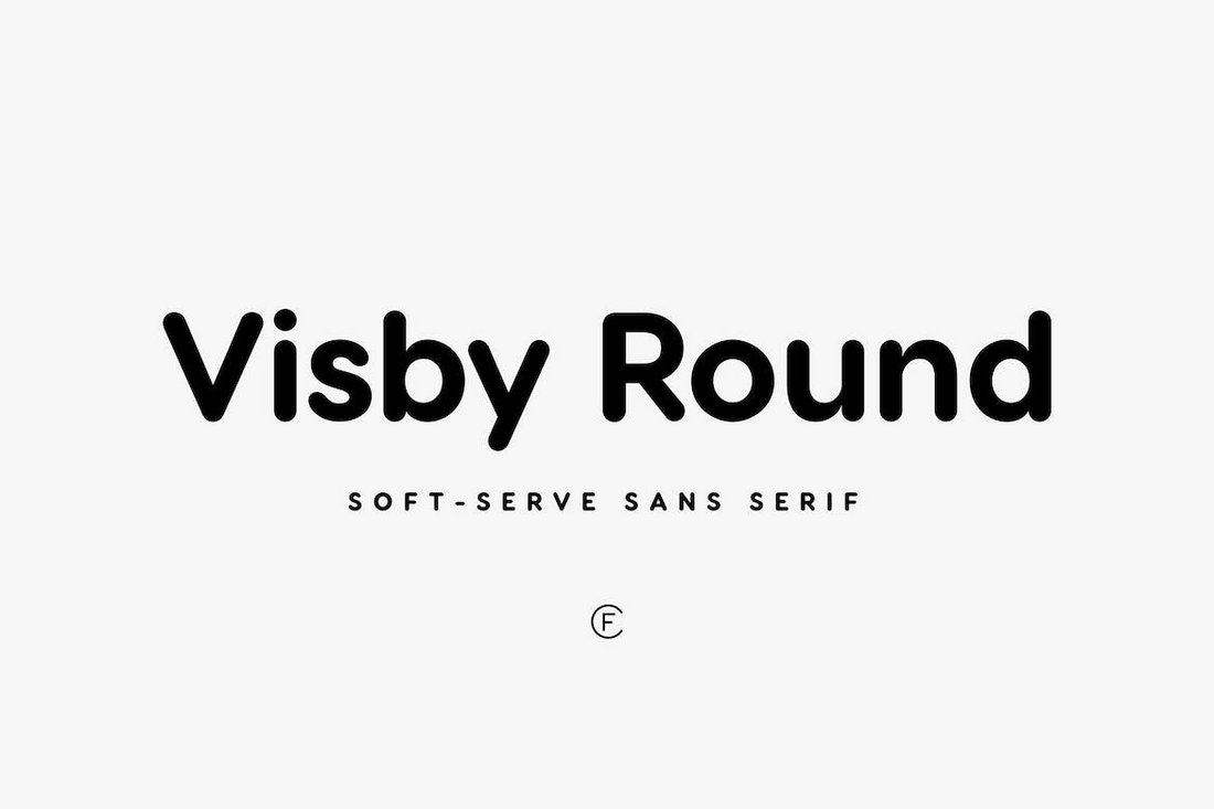 Visby Round - Rounded Cyrillic Font