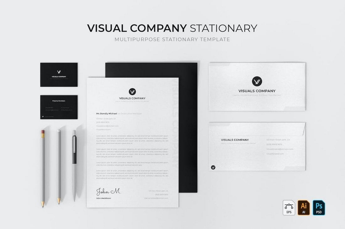 Visual Company - Clean Business Stationary Templates